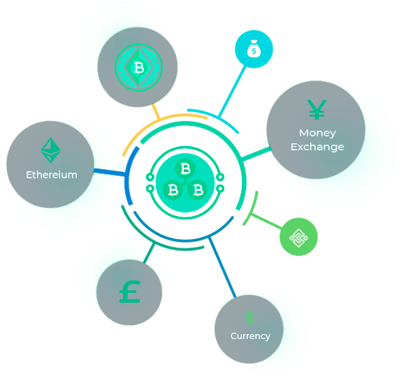 Illustration representing the FACIET fixed-supply utility token
